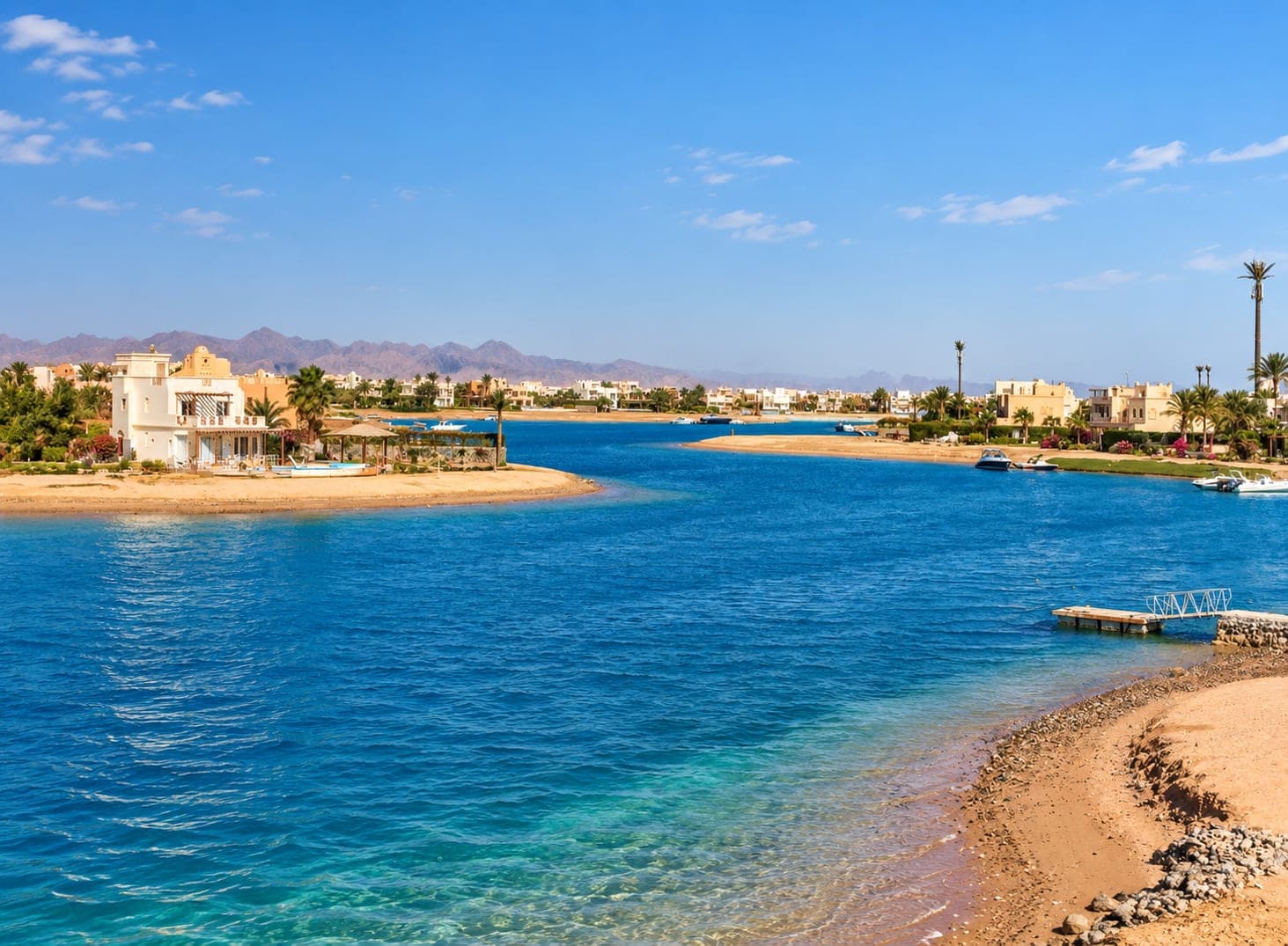 El Gouna — der Ort, in dem der landesinterne Duty-free-Shop liegt