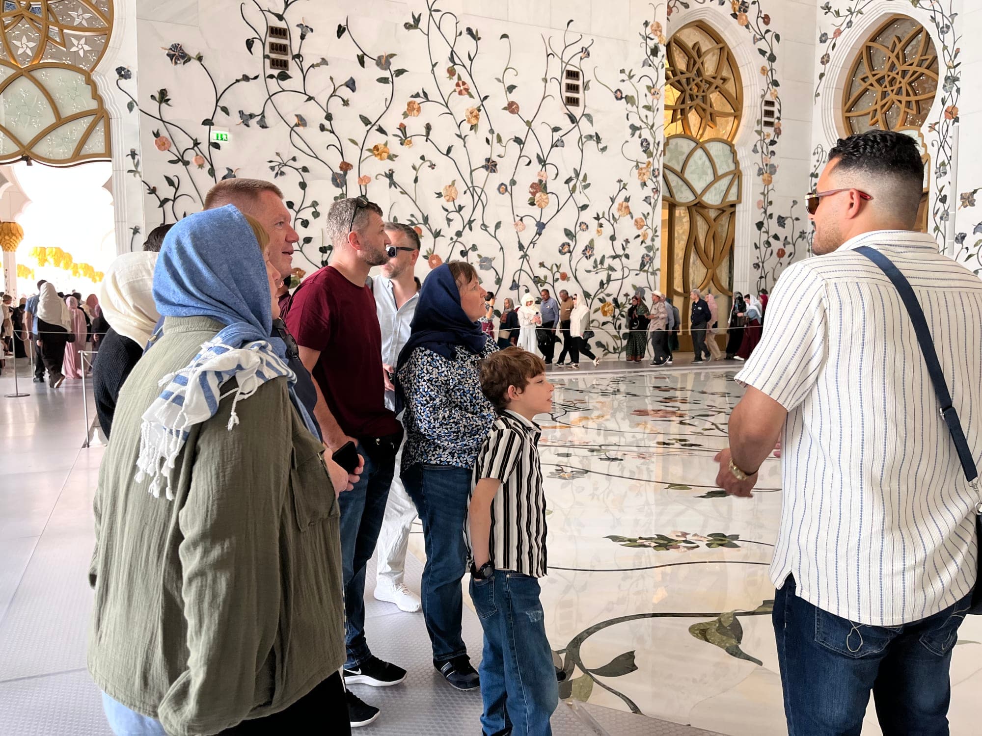 Sheikh Zayed Grand Mosque Half Day from Dubai