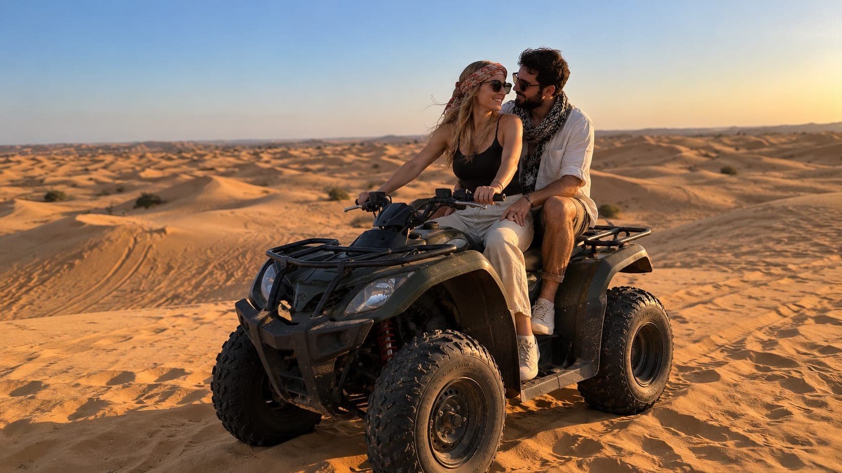 Dubai Overnight Desert Camp and Sunrise — Overnight with quad ride