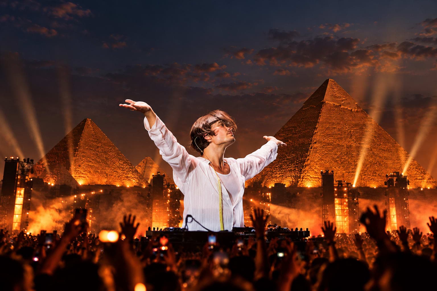 Argy NEWORLD at the Pyramids Great Pyramids of Giza Cairo.