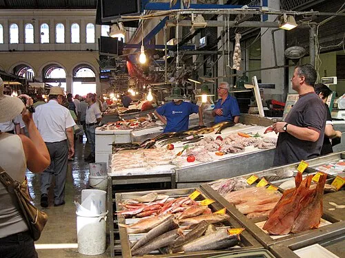 Athens markets and Greek flavours